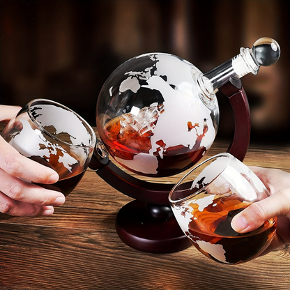 Luxury Whiskey Decanter Gift Set for Home Bar
