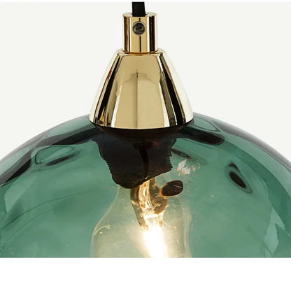 Clear Glass Globe Pendant Light