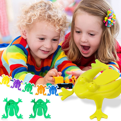 Fun Green Frog Plush Toy For Children