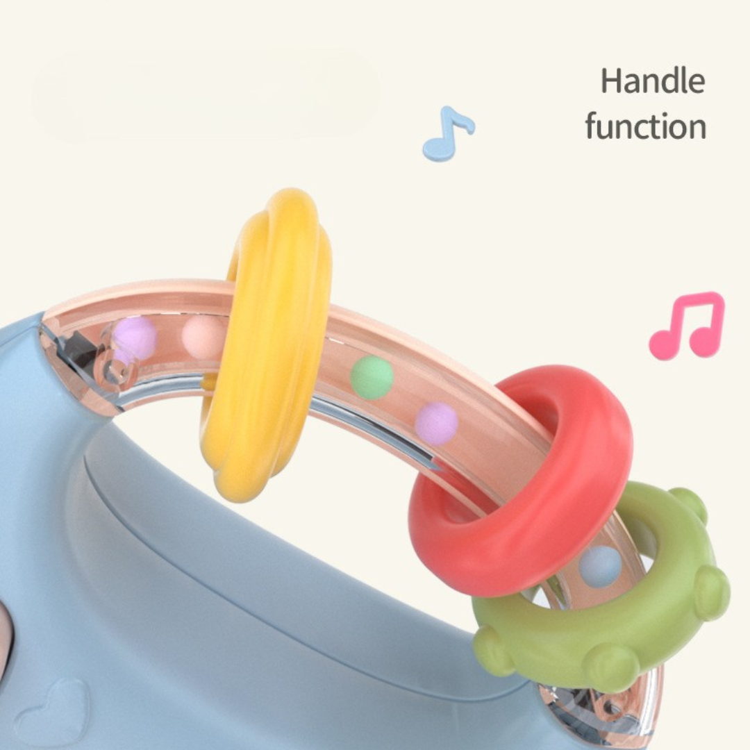 Soothing Baby Pacifier with Teether and Rattle Toys