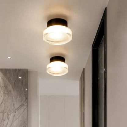 Contemporary Circular LED Wall Light