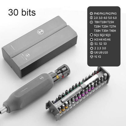 Compact Precision Screwdriver Kit with Multiple Bits