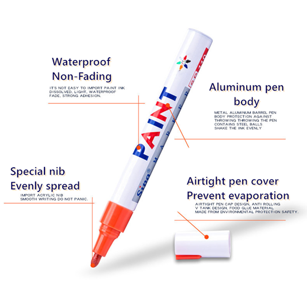 Durable Waterproof Tire Paint Marker