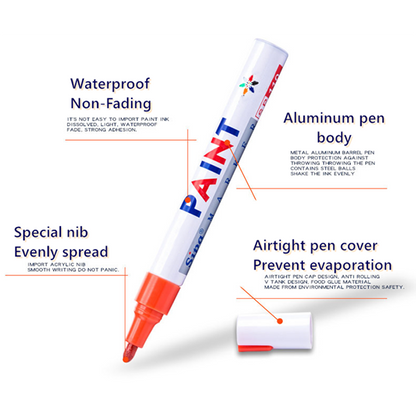 Durable Waterproof Tire Paint Marker