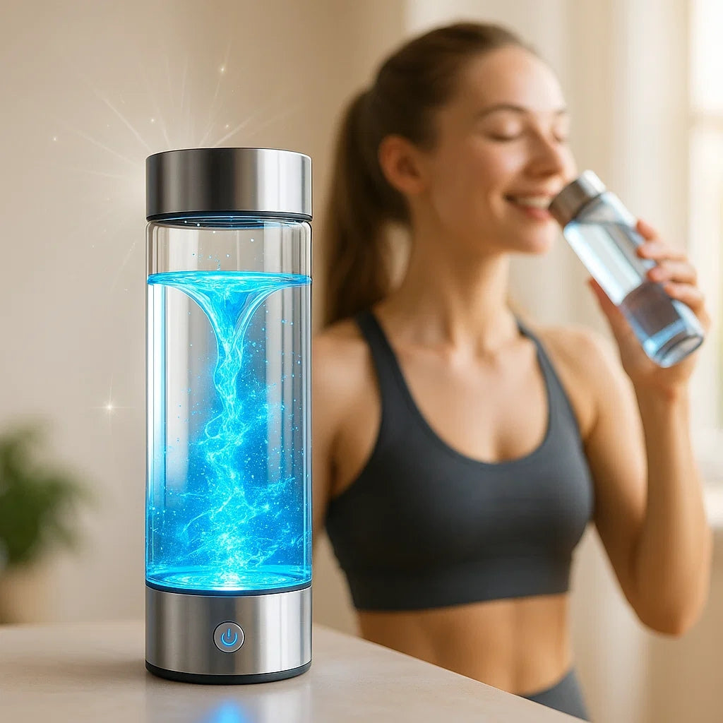 Portable Alkaline Water Bottle with USB Charging - Fesara