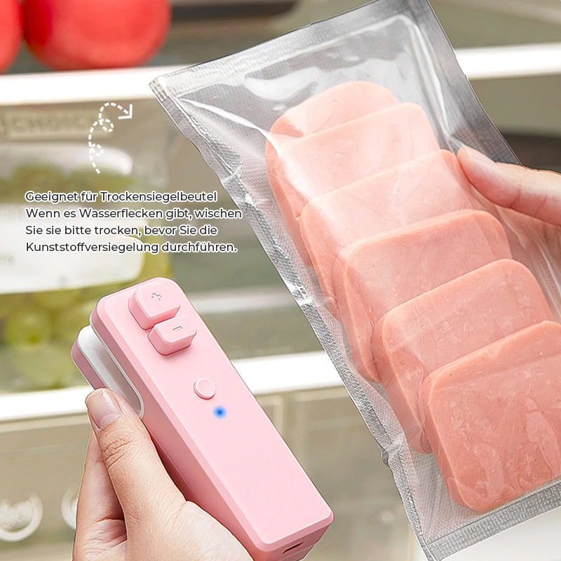 Compact Rechargeable Handheld Sealer Tool