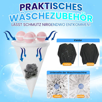Practical Laundry Mesh Bag Lint Filter