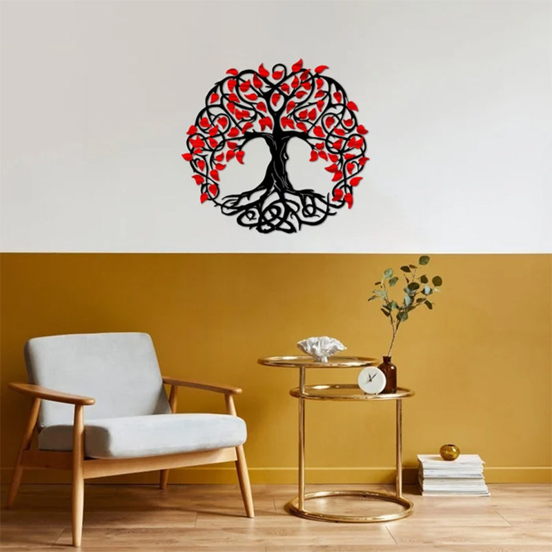 Nature Inspired Metal Tree Decoration