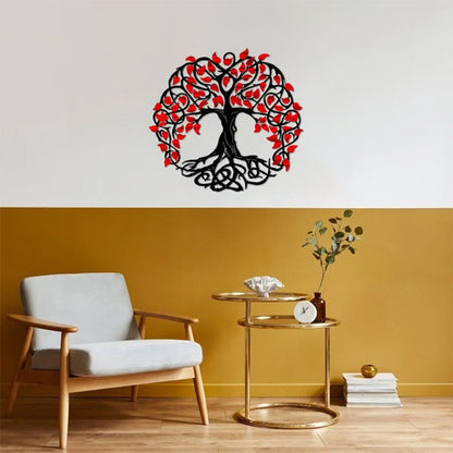 Nature Inspired Metal Tree Decoration