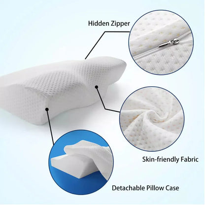 Contour Supportive Memory Foam Pillow