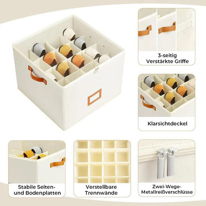 Fesara | Foldable Clear Top Shoe Storage Box