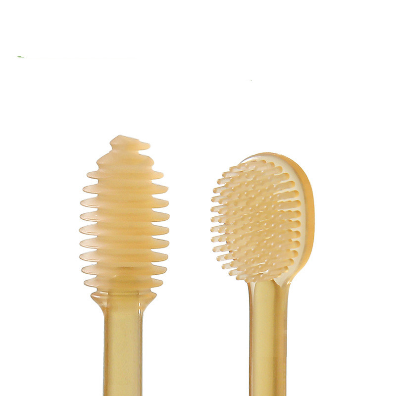 Soft Baby Silicone Toothbrush Set with Travel Case