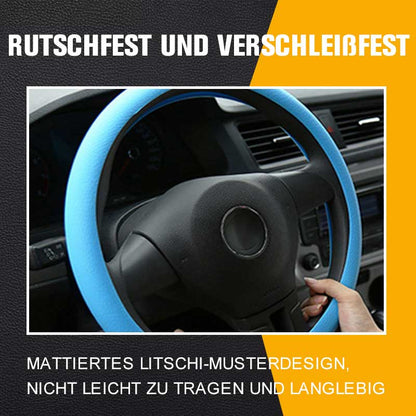 Premium Leather Car Steering Wheel Cover