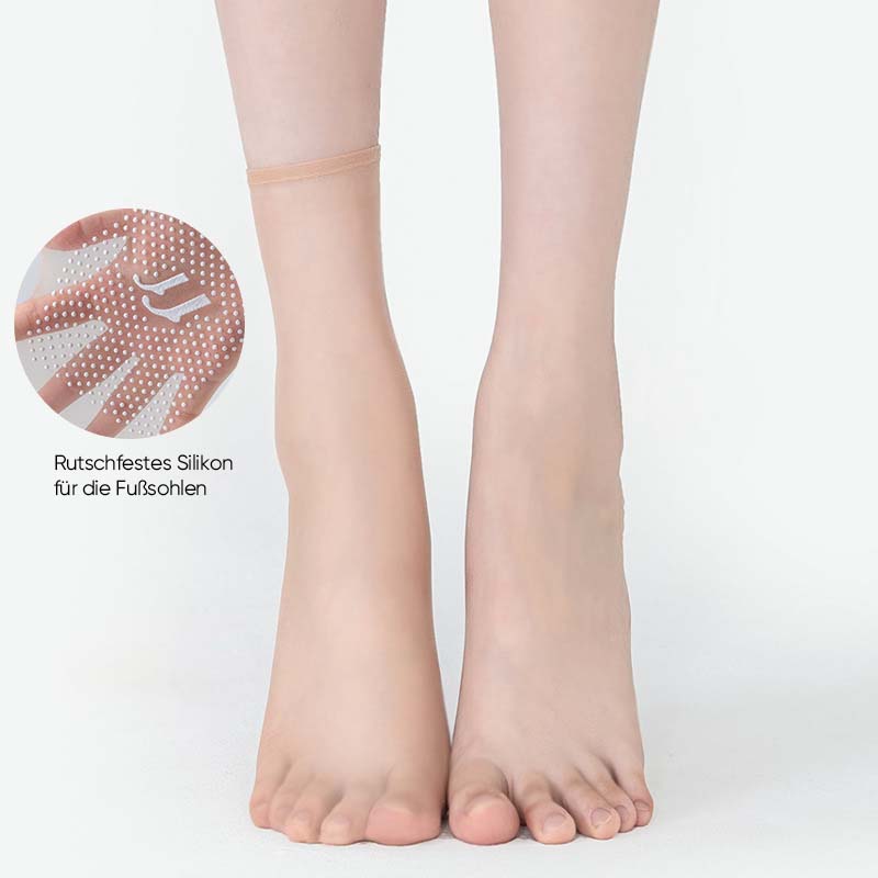 Breathable Anti-Slip Crystal Socks for Women