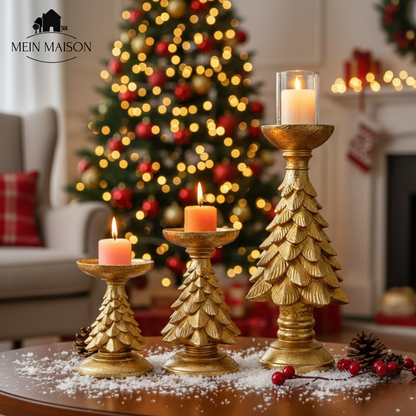 Traditional Warm Christmas Tree Lamp - Fesara