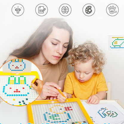 Colorful Kids Magnetic Drawing Board
