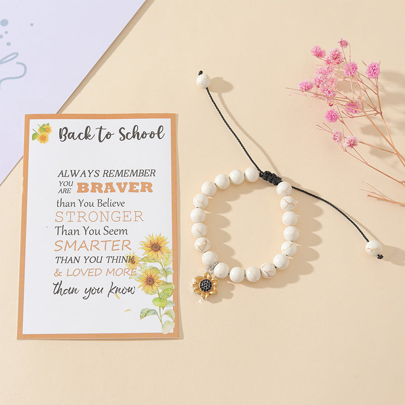 Yellow Flower Student Bracelet