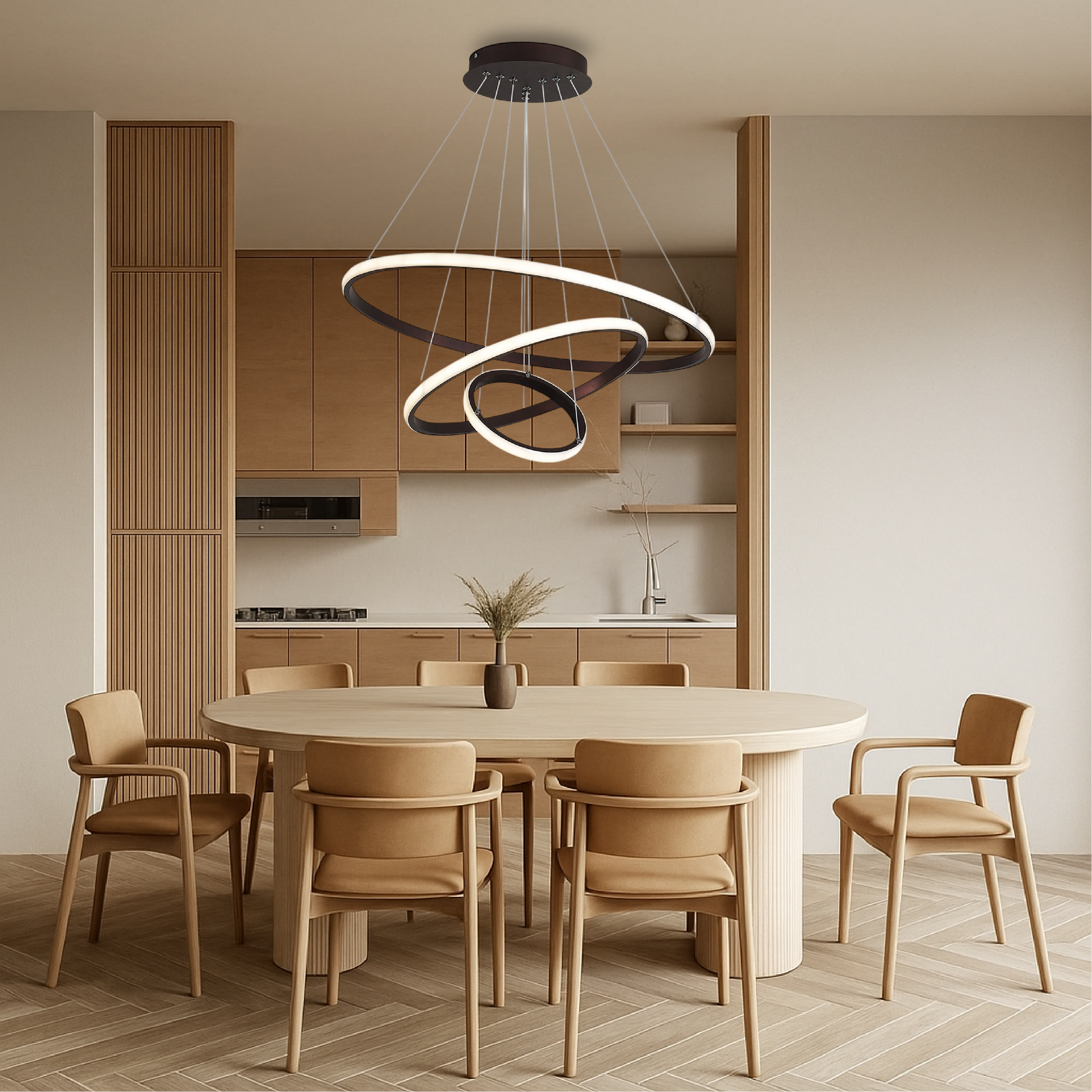 3 tier modern chandelier 2