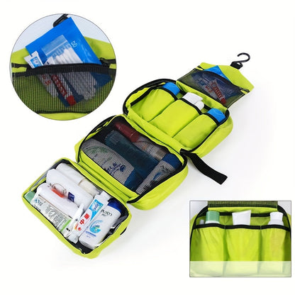 Portable Travel Toiletry Bag - Hanging Bathroom Storage