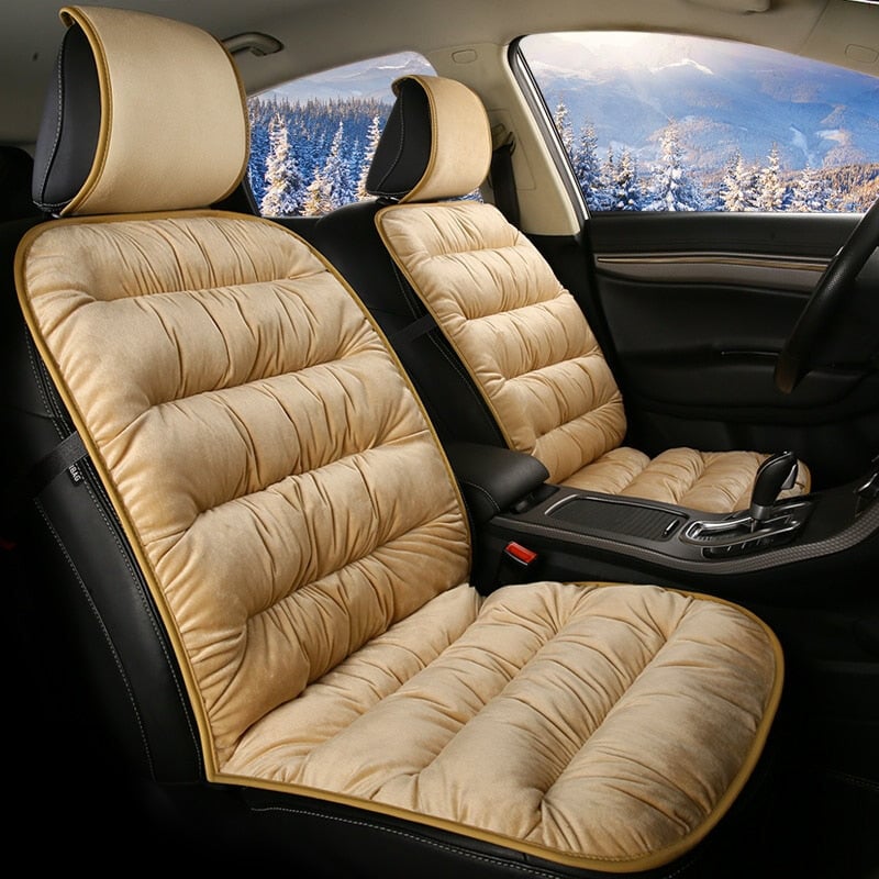 Plush Car Seat Cushions for Ultimate Driving Comfort
