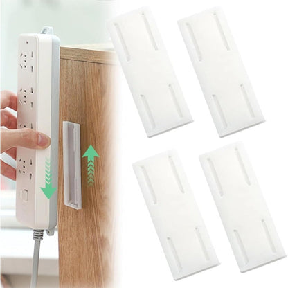 Easy Install Power Strip Holder with Slide Track