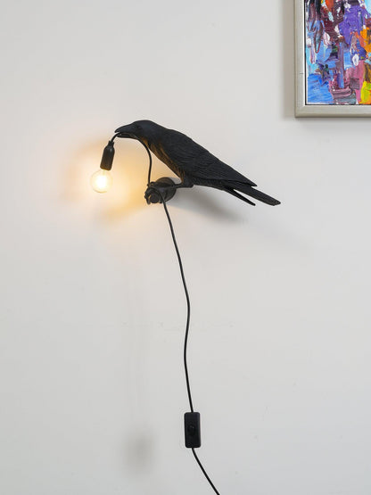 Nature Inspired Bird Shaped Wall Lamp - Fesara
