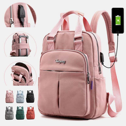 Waterproof Tactical Backpack with USB Charging Port - Fesara