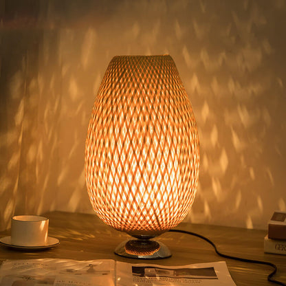 Natural Bamboo Desk Lamp