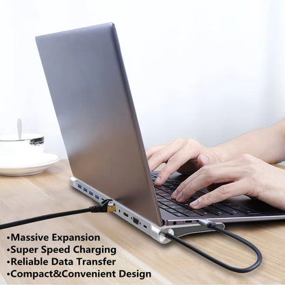 Universal USB-C Multiport Adapter Docking Station