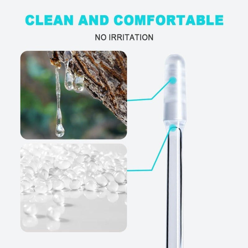 Washable Silicone Ear Cleaning Swabs