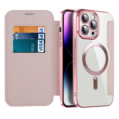 Slim Magnetic Flip Phone Case Cover