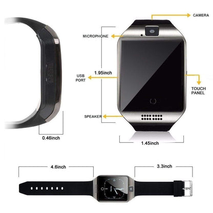 Smart Fitness Watch with Pedometer and Sleep Tracker