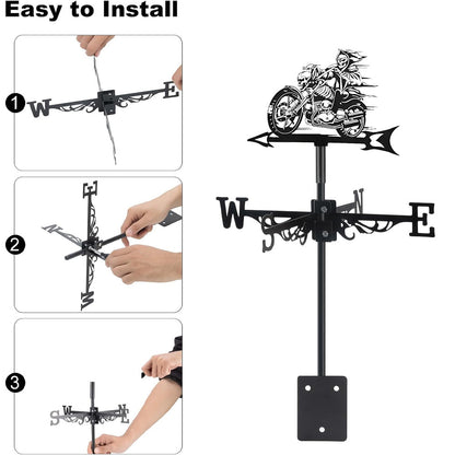 Tough Steel Garden Lamp