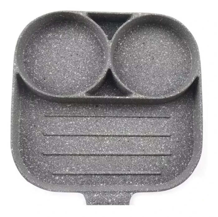 Multi Cooker Pot with 3 Compartments