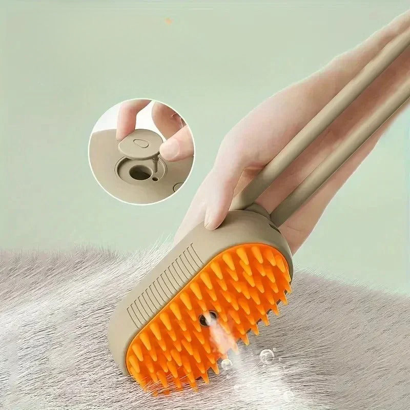 Gentle Pet Steam Comb for Easy Grooming