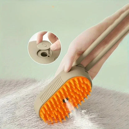 Gentle Pet Steam Comb for Easy Grooming