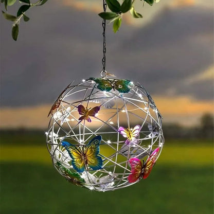 Colorful Garden Solar Butterfly Lamp - Fesara
