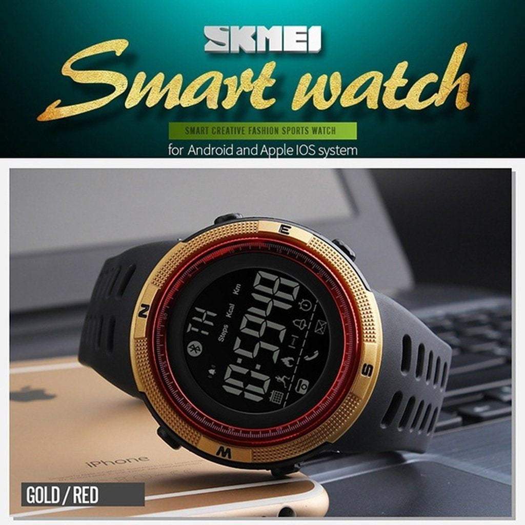 Fesara Men's Digital Fitness Tracker Watch