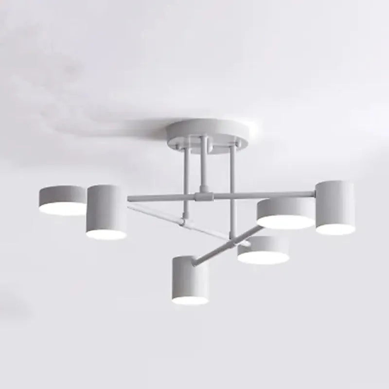 Stylish 6-Light Adjustable Ceiling Fixture
