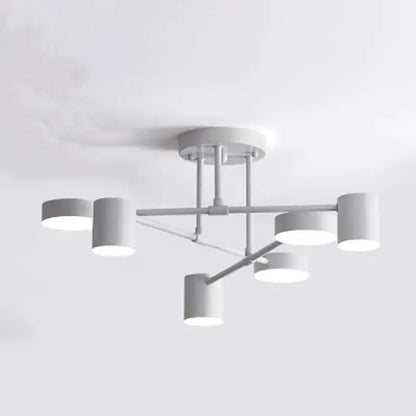 Stylish 6-Light Adjustable Ceiling Fixture