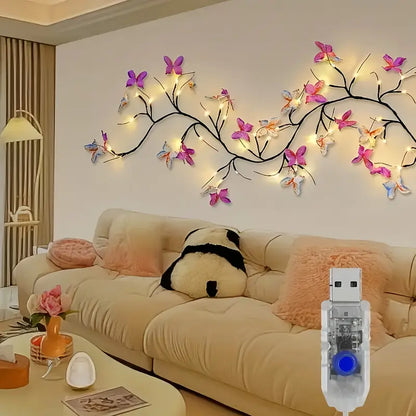 Colorful USB Fairy Light Tree with LED Branches