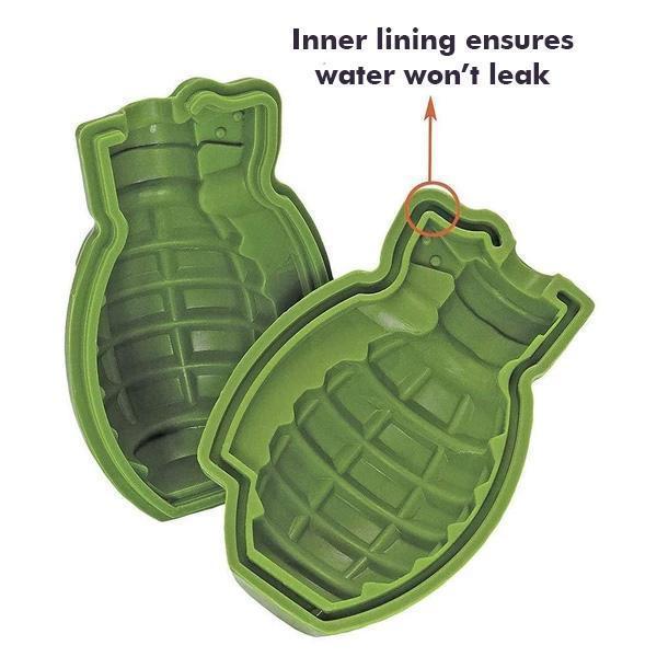 Realistic 3D Grenade Silicone Mold