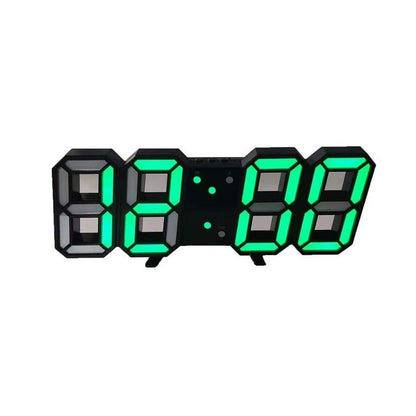 Stylish 3D LED Wall Clock with Dimmer