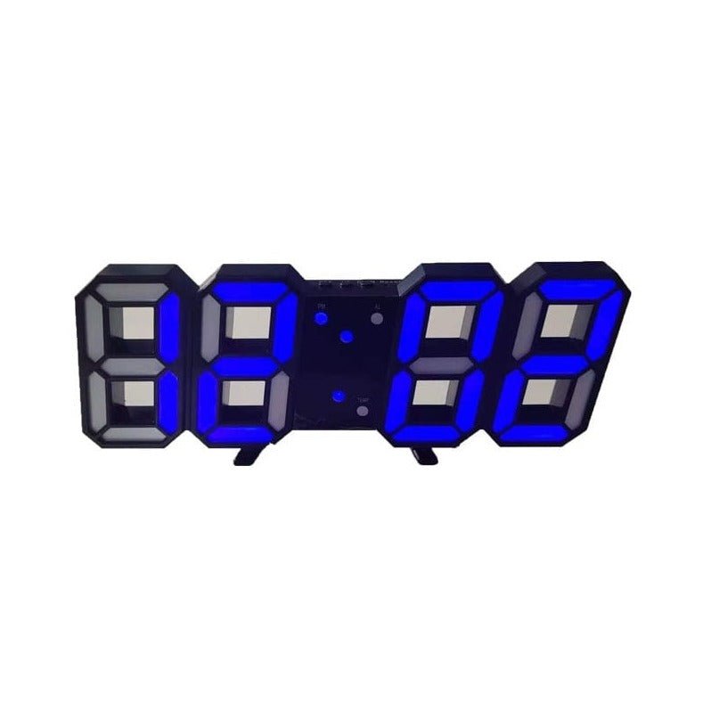 Stylish 3D LED Wall Clock with Dimmer