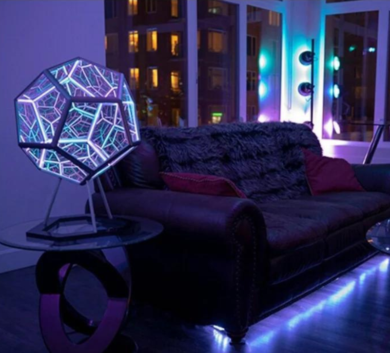 3D LED Glow Orb with Visual Effect - Fesara