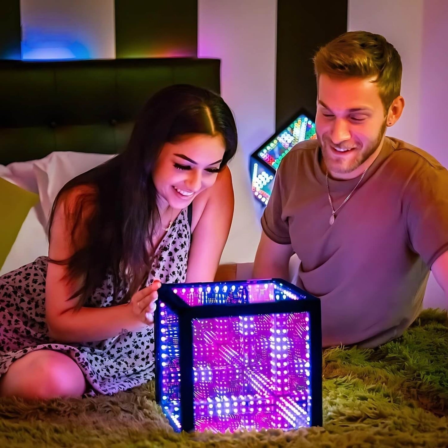 3D LED Glow Orb with Visual Effect
