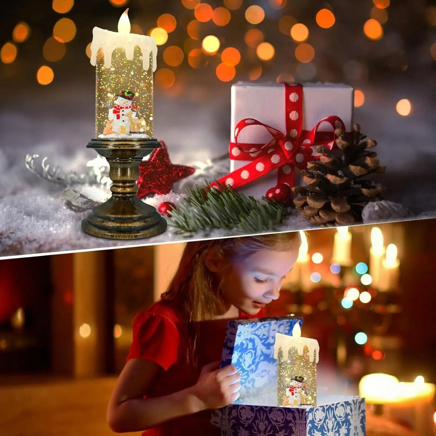 Warm Safe Christmas String Lights