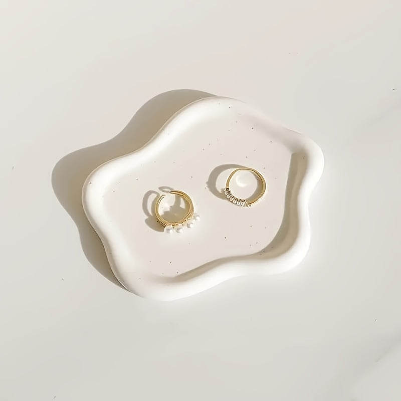 Colorful Ceramic Jewelry Dish Organizer
