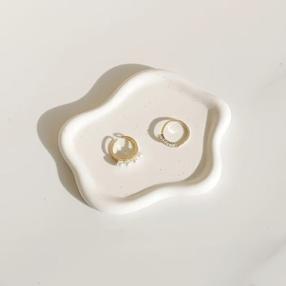 Colorful Ceramic Jewelry Dish Organizer
