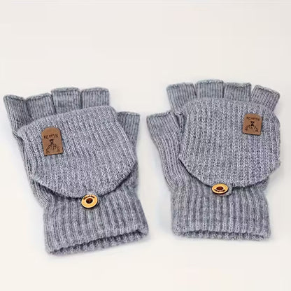 Men's Thermal Insulated Fingerless Gloves
